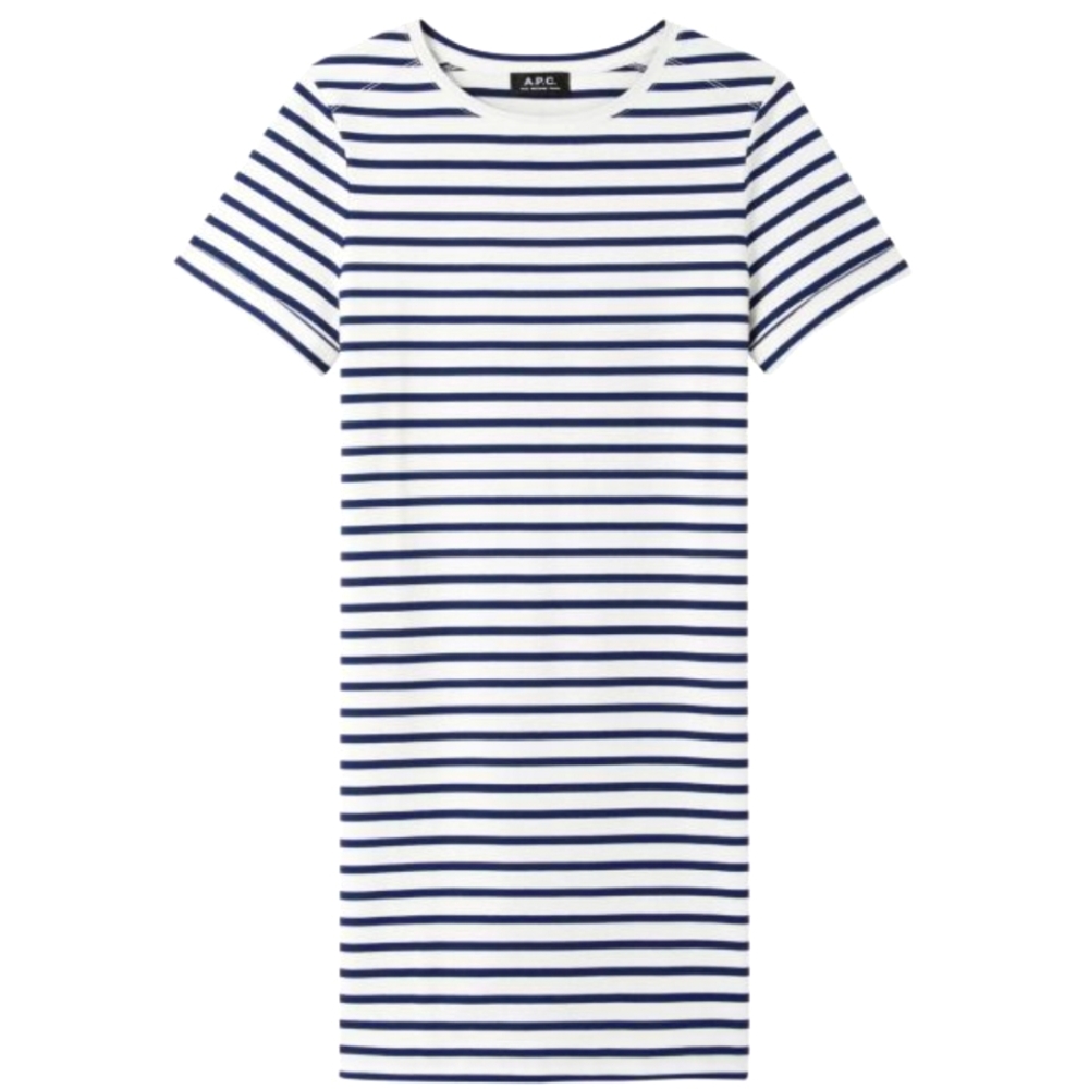 A.P.C. French Beckie Nautical Dress - Small
